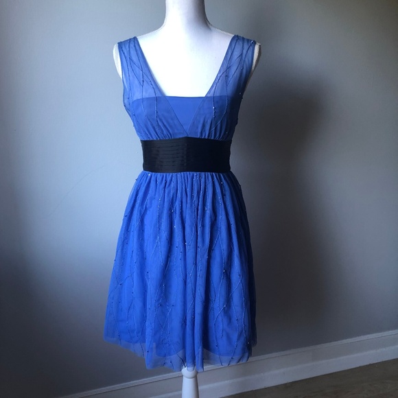 periwinkle cocktail dress